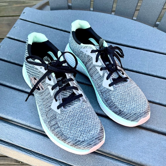 Skechers Woman’s Neutral Knit Sneaker with Memory Foam 9 - Picture 2 of 9